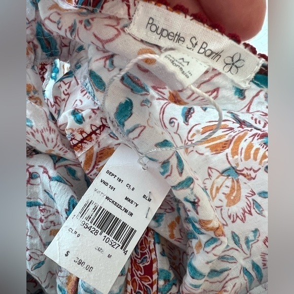 NWT Poupette St. Barth Carine Printed Maxi Dress - Picture 16 of 16